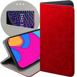etui-z-klapka-do-oppo-a17-wzory-czerwone-serca-roze-futeral-pokrowiec-case