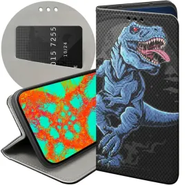 etui-do-samsung-galaxy-j3-2017-wzory-dinozaury-reptilia-prehistoryczne-case