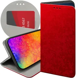 etui-z-klapka-do-xiaomi-redmi-note-7-wzory-czerwone-serca-roze-futeral-case