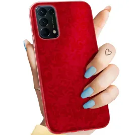 do-oppo-reno-5-4g-5-5g-5k-find-x3-lite-wzory-czerwone-serca-roze