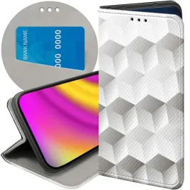 etui-z-klapka-do-motorola-moto-g7-power-wzory-3d-geometryczne-iluzja-case