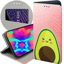 etui-z-klapka-do-realme-8-5g-wzory-awokado-avocado-owoc-futeral-pokrowiec