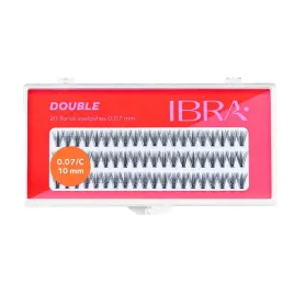 ibra-kepki-sztucznych-rzes-double-knot-free-20-d-10mm-60szt