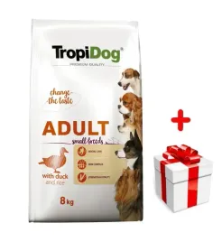 tropidog-premium-adult-small-breeds-z-kaczka-i-ryzem-8kg-niespodzianka-dl