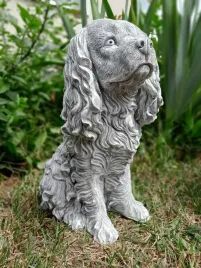 ozdoba-betonowa-pies-ogrod-cocker-spaniel-figurka-z-betonu-hand-made