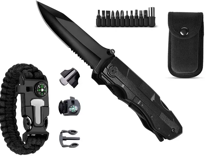 multitool-scyzoryk-bransoletka-survival-kompas-noz-stan-nowy
