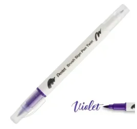 dwustronny-pisak-pedzelkowy-do-kaligrafii-violet-pentel