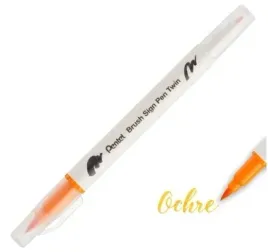 dwustronny-pisak-pedzelkowy-do-kaligrafii-ochre-pentel