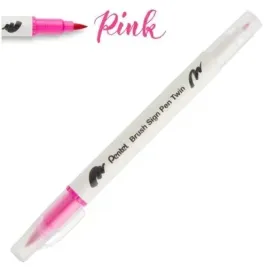 dwustronny-pisak-pedzelkowy-do-kaligrafii-pink-pentel