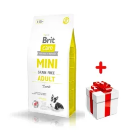 brit-care-mini-grain-free-adult-lamb-400g-niespodzianka-dla-psa-gratis