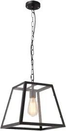 lampa-klatka-szklo-czarna-loft-kuchnia-salon-e27