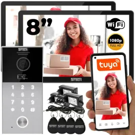 wideodomofon-5tech-natynkowa-stacja-84225-2x-monitor-fullhd-furtka-i-brama