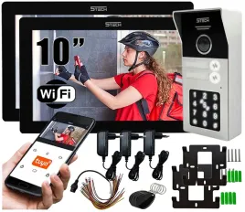 wideodomofon-5tech-dwulokatorski-monitory-ips-10-stacja-pogodowa-wifi-kod
