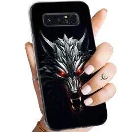 etui-do-samsung-galaxy-note-8-wzory-wiedzmin-witcher-bialy-wilk-dziki-gon