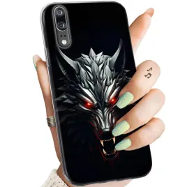 etui-do-huawei-p20-pro-wzory-wiedzmin-witcher-bialy-wilk-dziki-gon-obudowa
