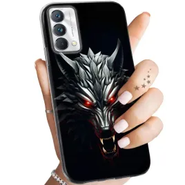 etui-do-realme-gt-master-5g-wzory-wiedzmin-witcher-bialy-wilk-dziki-gon
