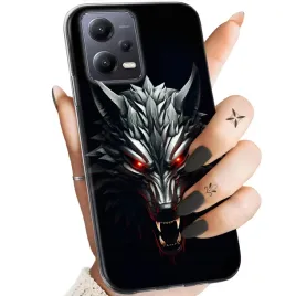 etui-do-redmi-note-12-5g-poco-x5-wzory-wiedzmin-witcher-bialy-wilk-case