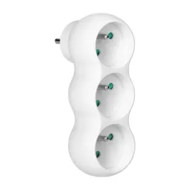 rozgaleznik-balwanek-3x2p-z-wtyczka-gorna-bialy