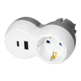rozgaleznik-2p-z-usb-a-c-schuko-bialo-szary