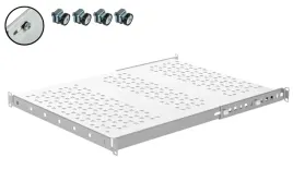 polka-1u-do-szafy-rack-19-wzmocniona-glebokosc-600mm-regulacja-200mm-nosn