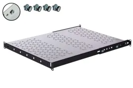 polka-1u-do-szafy-rack-19-wzmocniona-glebokosc-600mm-regulacja-200mm-nosn