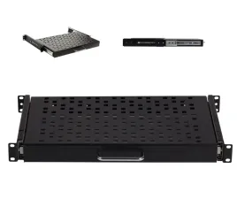 polka-1u-do-szafy-rack-19-glebokosc-250-mm-wysuwana-z-regulacja-200-mm