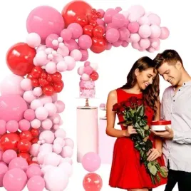 girlanda-balonowa-balony-urodzinowe-urodziny-wesele-kpl-122-szt-042-rozowa
