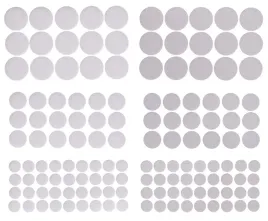 rzepy-samoprzylepne-mix-69-szt-biale-kropki-dpkd-011