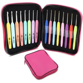 szydelka-z-ergonomiczna-raczka-zestaw-szydelek-w-etui-komplet-16-szt