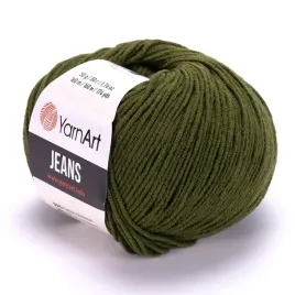 wloczka-yarnart-jeans-82-khaki-50g-160m