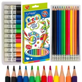 kredki-olowkowe-z-gumka-scieralne-bambino-12-kolor