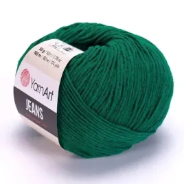 wloczka-yarnart-jeans-92-butelkowa-zielen-50g-160m