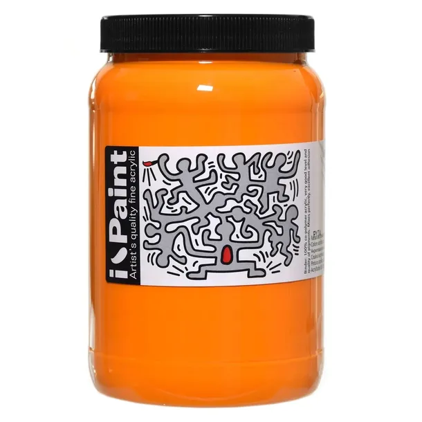 FARBA AKRYLOWA Renesans iPaint Żółta Kadmowa 500ml