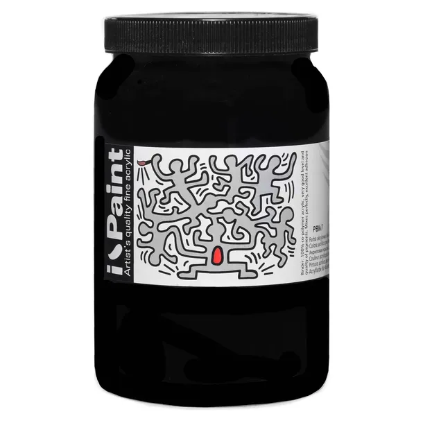 FARBA AKRYLOWA Renesans iPaint Czarna czerń 500ml