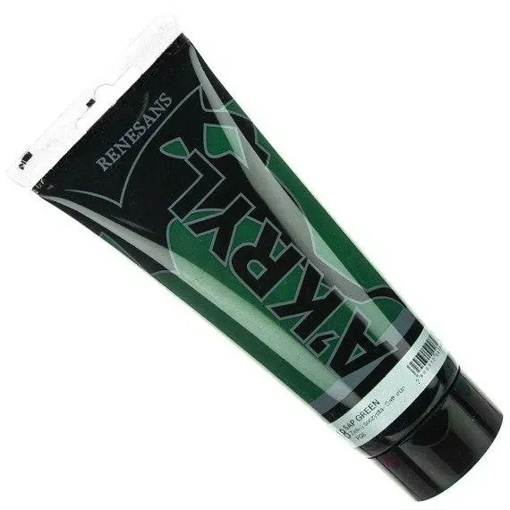 FARBA AKRYLOWA RENESANS 200ml 18 Zieleń Soczysta