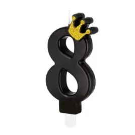 swieczka-na-tort-cyfra-8-czarna-ze-zlota-korona-88-cm-137819