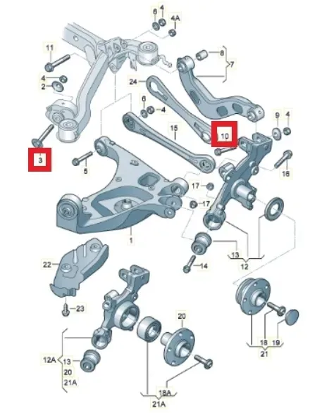 tylne-sruby-mimosrodowe-oe-audi-a4-b6-b7-stan-nowy