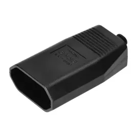 gniazdo-plaskie-bez-uziemienia-25a-250v-czarny-poliweglan