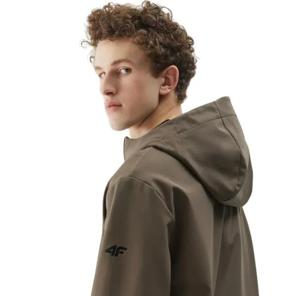 kurtka-meska-softshell-4f-brazowa-stan-nowy
