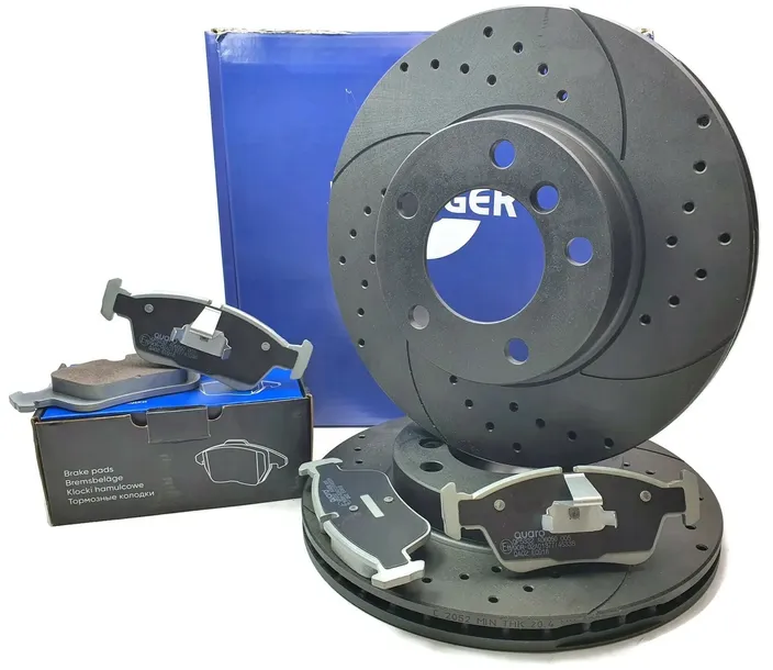TARCZE KLOCKI BMW 3 E46 ROTINGER NAWIERCANE 286mm