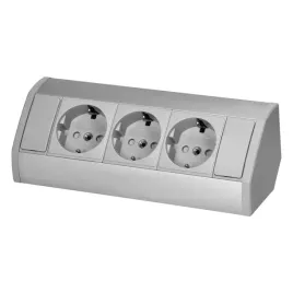 gniazdo-meblowe-3x2p-z-schuko-szaro-srebrne
