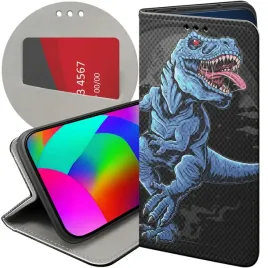 etui-do-xiaomi-redmi-note-12s-4g-wzory-dinozaury-reptilia-prehistoryczne