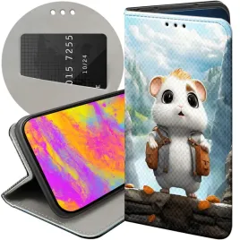etui-z-klapka-do-xiaomi-redmi-note-12s-4g-wzory-chomiki-szynszyle-myszowate