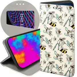 etui-z-klapka-do-xiaomi-redmi-note-12s-4g-wzory-owady-motyle-pszczolki-case