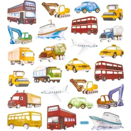naklejki-ozdobne-auta-samochody-transport-24-szt