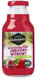 sady-wincenta-sok-jablkowo-wisniowy-butelka-330-ml