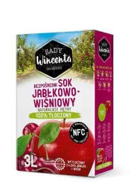 sady-wincenta-sok-jablkowo-wisniowy-karton-3-l