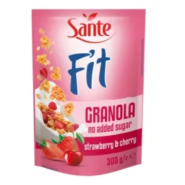 sante-granola-fit-truskawka-i-wisnia-bez-dodatku-cukru-300-g