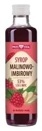 polska-roza-syrop-malinowy-z-imbirem-315-g