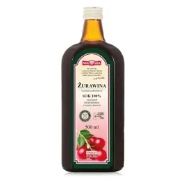 polska-roza-sok-z-zurawiny-100percent-500-ml